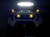 3x1.75 Inch Black Series | Yellow | LED Slim Aux | SAE Fog | Flush Mount | Pair