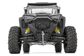 LED Light Kit | "A" Pillar Mount | 2" Black Pair | Amber DRL | Polaris RZR PRO XP 