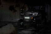 12 Inch Black Series LED Light Bar | Single Row | Cool White DRL