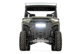 LED Light Kit | Bumper Mount | 12" Black Single Row | Polaris Ranger XP 1000 