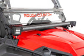 LED Light Kit | Cage Mount | 2" Black Pair | Honda Pioneer 1000 