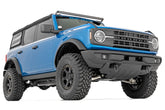 LED Light Kit | Upper Windshield | 50" Black Single Row | Ford Bronco (21-26)