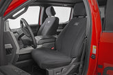 Seat Covers | FR Bucket and RR Bench | Ford F-150/Lightning/F-250/F-350 (15-25)