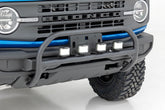 Nudge Bar | 20 Inch BLK DRL Single Row LED | Ford Bronco 4WD (2021-2026)