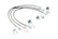 Jeep Front & Rear Stainless Steel Brake Lines | 4-6in Lifts (XJ/YJ/TJ)