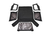 Soft Top | Replacement | Black | Half Doors | Jeep Wrangler TJ 4WD (97-06)