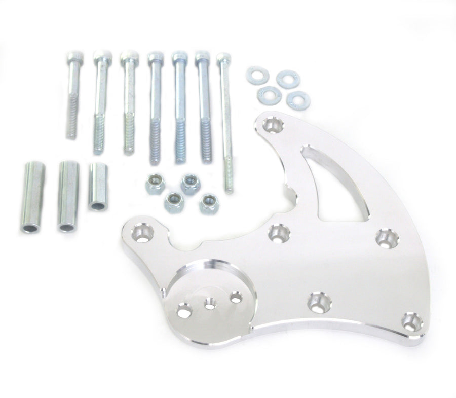CVF Racing LSX-ACBRKT-7B10 LS High-Mount A/C Bracket, Sanden 7B10