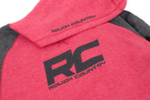 Rough Country Hoodie | Heater | Red/Gray | 3XL