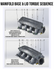 BTR Equalizer 1 Intake Manifold - Cathedral Port - Black Powder Coat - IMA-01-BLK