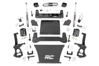 6 Inch Lift Kit | Mono Leaf Rear | Chevy Silverado 1500 4WD (2022-2024)