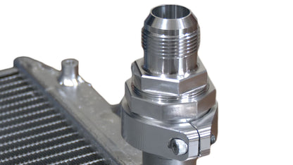 CVF Racing clamp-on compression -AN radiator and water pump fitting kit, RAD-AN-KIT