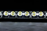 30 Inch Black Series LED Light Bar | Curved | Single Row | Cool White DRL