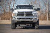 LED Light Kit | Bumper Mount | 20" Black Single Row | White DRL | Ram 2500 (03-18)/3500 (03-18) 