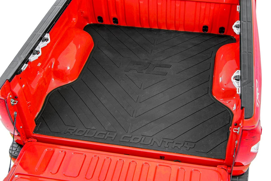 Bed Mat | 6'7" Bed | RC Logo | Chevy/GMC Sierra 1500 (19-26)/Silverado 1500 (19-26) 