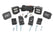 LED Light Kit | "A" Pillar Mount | 2" Black Pair | Spot | Polaris RZR PRO XP 
