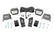 LED Light Kit | "A" Pillar Mount | 2" Chrome Pair | Wide Angle | Polaris RZR PRO XP 