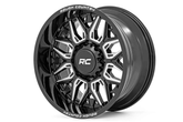 Rough Country Rough Country 86 Series Wheel | One-Piece | Gloss Black | 20x10 | 6x5.5 | -18mm 86201812