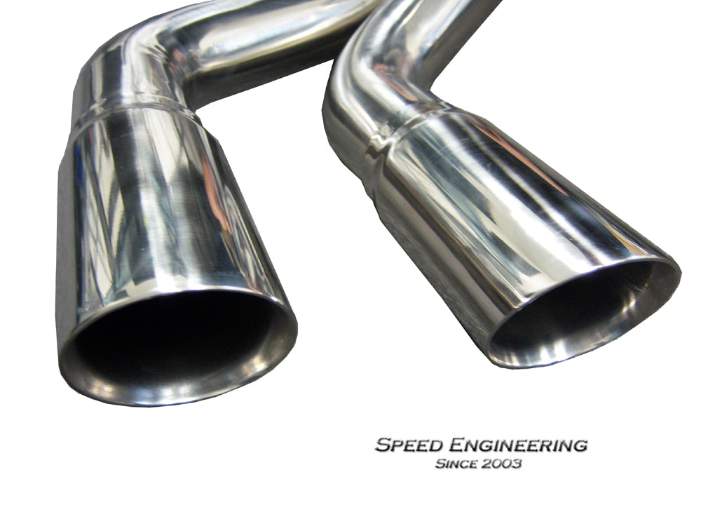 Speed Engineering Silverado & Sierra True Dual Exhaust System 1999-2019 (SINGLE CAB) "REAR EXIT" 25-1006-4 ETA 12/30/24