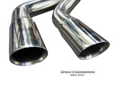 Speed Engineering True Dual Rear Exit Muffler Kit Silverado Sierra 25-1008