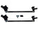 Suspension Engineering 1988-2023 Silverado & Sierra Traction Bars (Flipped or Standard Axle Position)(Red or Black) 33-1014