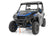 LED Light Kit | Lower Windshield | 50" Black Single Row | White DRL | Polaris General XP 4 1000 