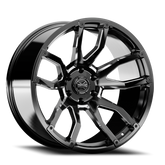 Torque Impact | Gloss Black w/Milled Accents | 20x9 | 8x180 | 0mm