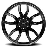 Torque Impact | Satin Black | 20x9 | 8x180 | 0mm