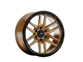 Torque Pritchett | Bronze w/Black Lip | 17x9 | 6x5.5 | 0mm
