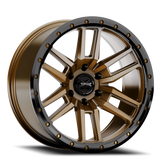 Torque Pritchett | Bronze w/Black Lip | 17x9 | 6x5.5 | 0mm
