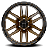 Torque Pritchett | Bronze w/Black Lip | 17x9 | 6x5.5 | 0mm