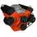 CVF Racing BBC V-Belt Power Steering System, Short WP in Stealth Black, part number B-454-PS-SYSTEM-C-SWP