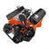 CVF Racing Gen VI AC/PS/Alt Serpentine Kit, EWP in Stealth Black, part number B-454-SERPENTINE-AC-C-G6-EWP