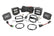 LED Light Kit | Fog Mount | 2" Black Pair | Jeep Wrangler JK/Wrangler Unlimited (10-18)