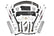 4.5 Inch Lift Kit | Long Arm | RR Leafs | NP242 | Jeep Cherokee XJ 4WD (84-01)