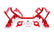 BMR 79-95 Ford Mustang K-Member Standard Version w/Spring Perches - Red