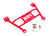 BMR 05-14 S197 Mustang Radiator Support Chassis Brace - Red