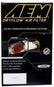 AEM DryFlow Air Filter - Round 2.75in ID x 6.25in OD x 8.25in H fits 2007-2014 Ford/Volvo