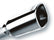 Borla 2.25in Inlet 3.28in x 3.5in Square Rolled Angle Cut x 7.88in Long Exhaust Tip