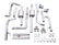 AWE Tuning 4th Gen GM 1500 6.2L 0FG Cat-Back Split Rear Exit (w/ Bumper Cutouts) - Quad Chrome Tips