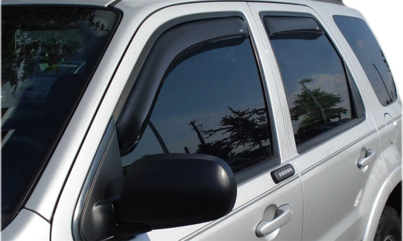 AVS 13-18 Ford C-Max Ventvisor In-Channel Front & Rear Window Deflectors 4pc - Smoke