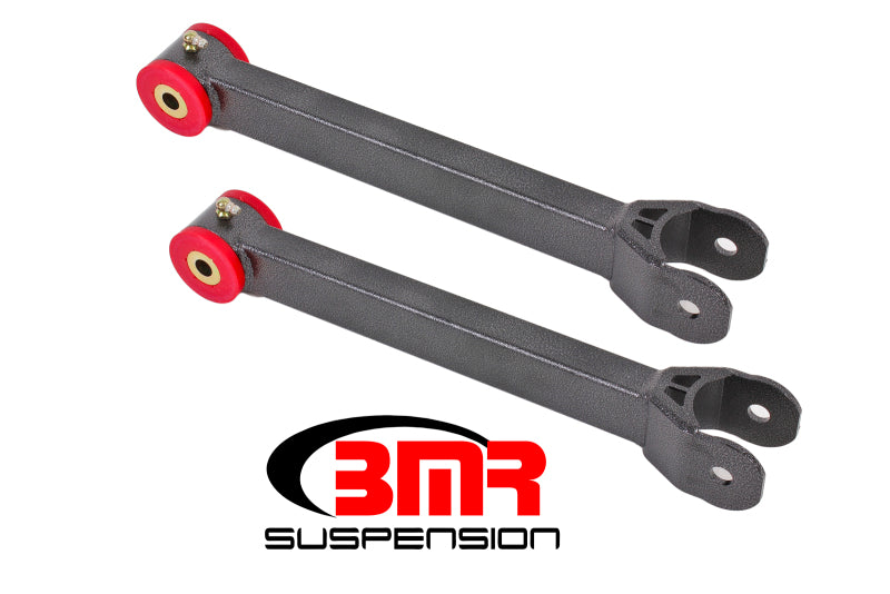 BMR 16-17 6th Gen Camaro Non-Adj. Lower Trailing Arms (Polyurethane) - Black Hammertone