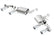 Borla S-Type Rear Section Exhaust — 2016-2024 Chevrolet Camaro SS 6.2L V8 | Quad 4in Polished Tips, w/ NPP | 11924