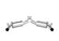 Borla 10-11 Chevy Camaro SS Coupe/Convertible 6.2L 8cyl SS S-Type Exhaust (REAR SECTION ONLY)