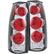 ANZO 1999-2000 Cadillac Escalade Taillights Chrome 3D Style