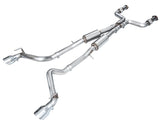 AWE Tuning 2023 Nissan Z RZ34 RWD Track Edition Cat-Back Exhaust System w/ Chrome Silver Tips