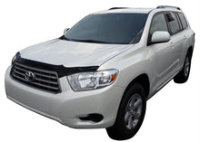 Load image into Gallery viewer, AVS 08-10 Toyota Highlander Aeroskin Low Profile Acrylic Hood Shield - Smoke