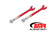 BMR 08-17 Challenger Lower Trailing Arms w/ On-Car Adj. Rod Ends - Red