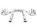 AWE Tuning 2020 Chevrolet Corvette (C8) Track Edition Exhaust - Quad Chrome Silver Tips