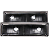 ANZO 1988-1998 Chevrolet C1500 Euro Parking Lights Black