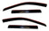 AVS 11-18 Jeep Grand Cherokee (Not L Model) Ventvisor In-Chnl FRT & RR Window Deflectors 4pc - Smoke